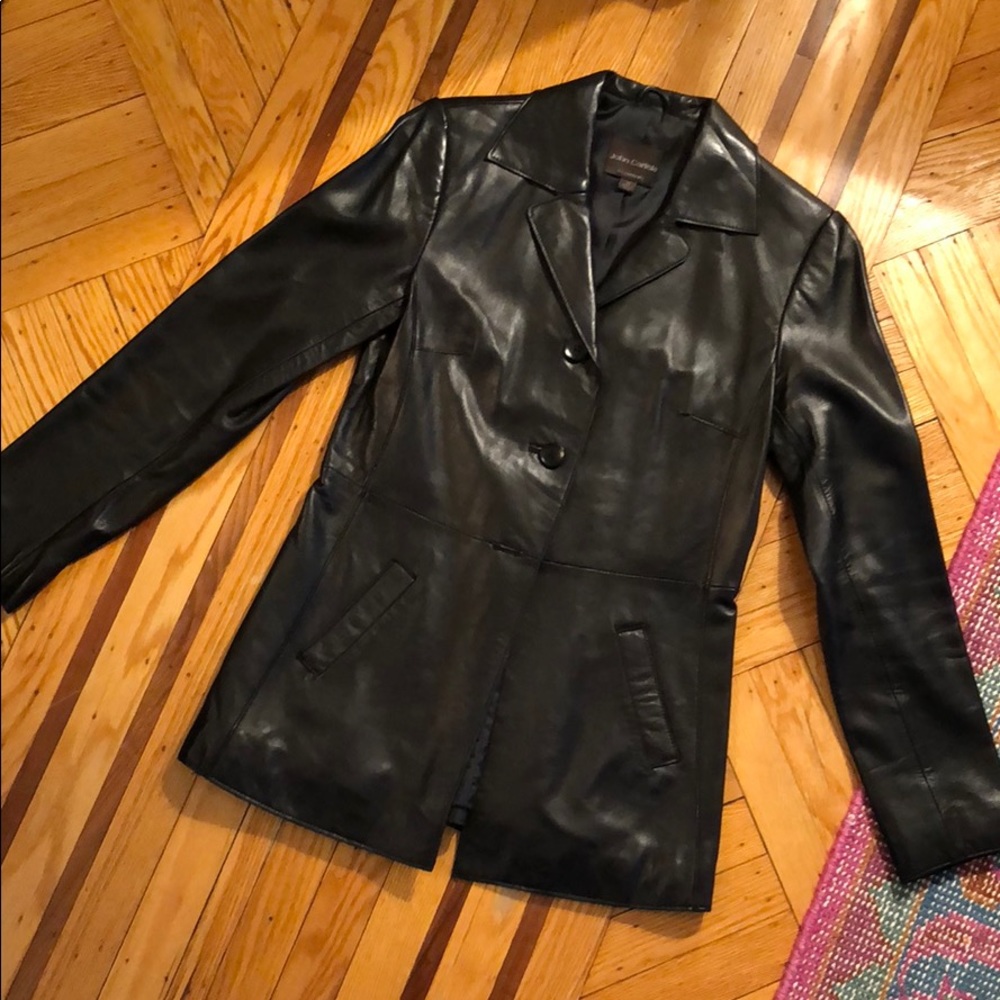 Women’s Black Leather Jacket
